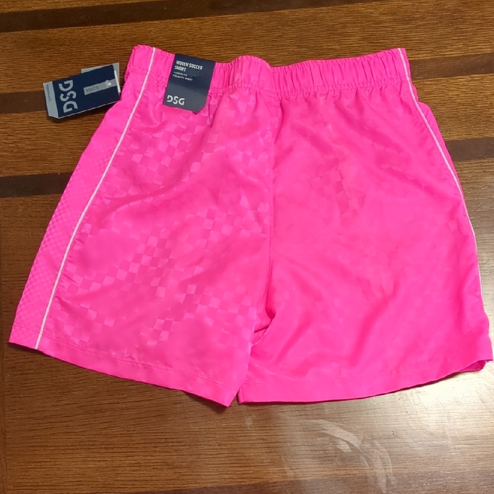 DSG Girl's Vibrant Pink Athletic Shorts